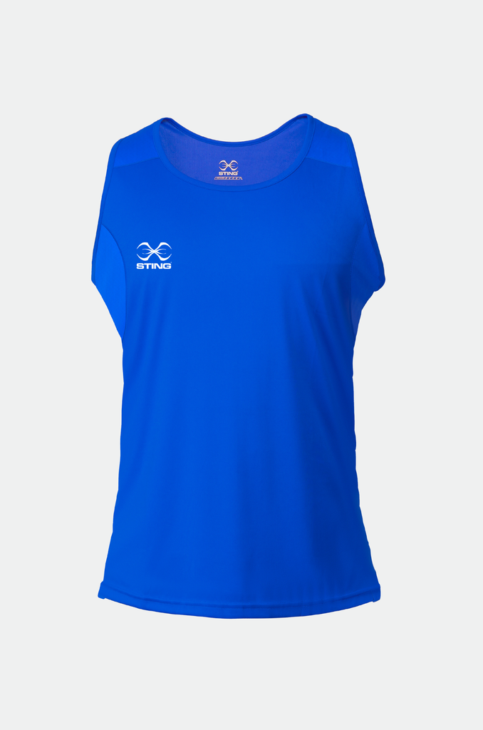 Junior Unisex Mettle Singlets 2.0 Blue