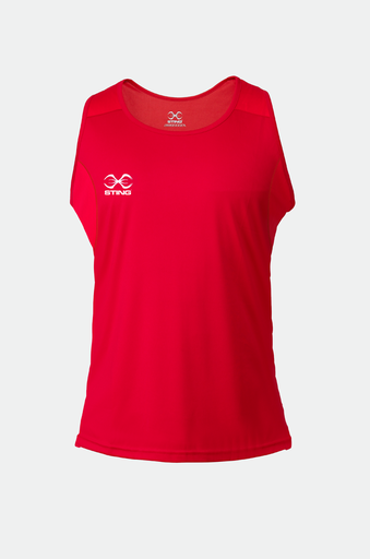 Junior Unisex Mettle Singlets 2.0 Red