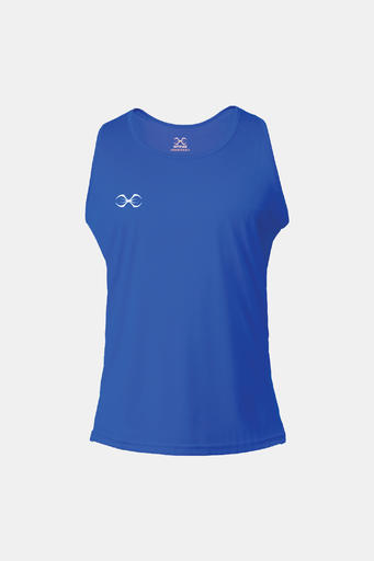 Junior Unisex Mettle Singlets Blue